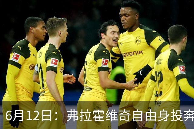 6月12日：弗拉霍维奇自由身投奔西甲无门，索要高薪遭皇马巴萨马竞拒绝